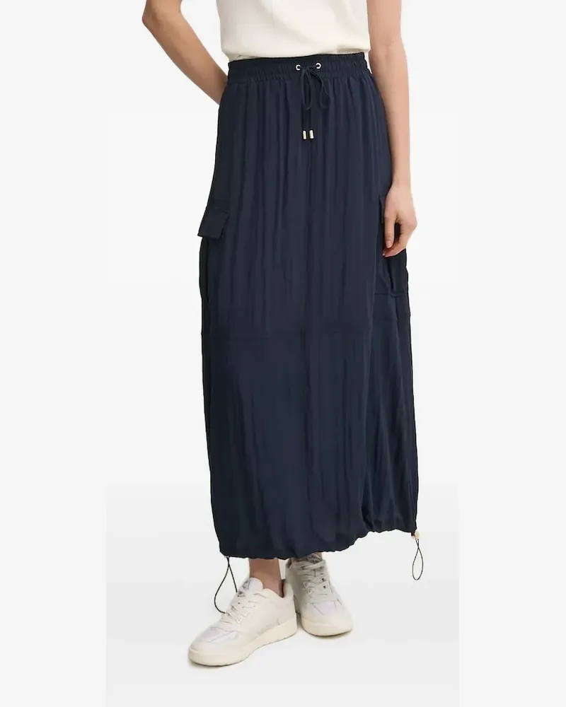 Liu Jo Rock mit aufgesetzten Taschen - Blau Blau