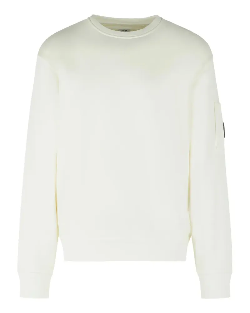 C.P. Company Sweatshirt mit Rundhalsausschnitt - Weiß Weiß