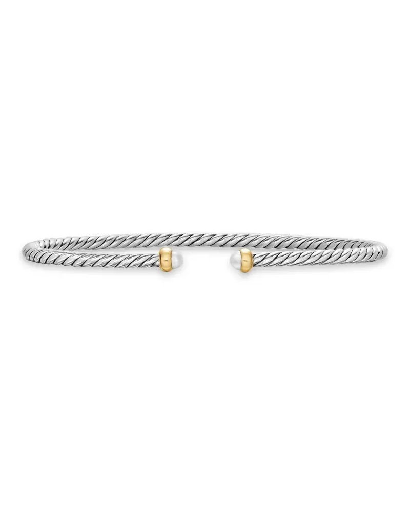 David Yurman micro Cable Flex® bracelet - Silber Silber