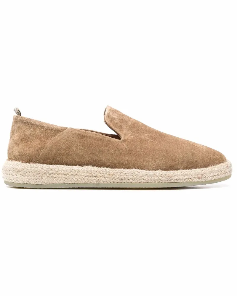 Officine Creative Italia Roped Espadrilles Nude