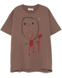 Vivienne Westwood Beth T-Shirt mit Print Braun