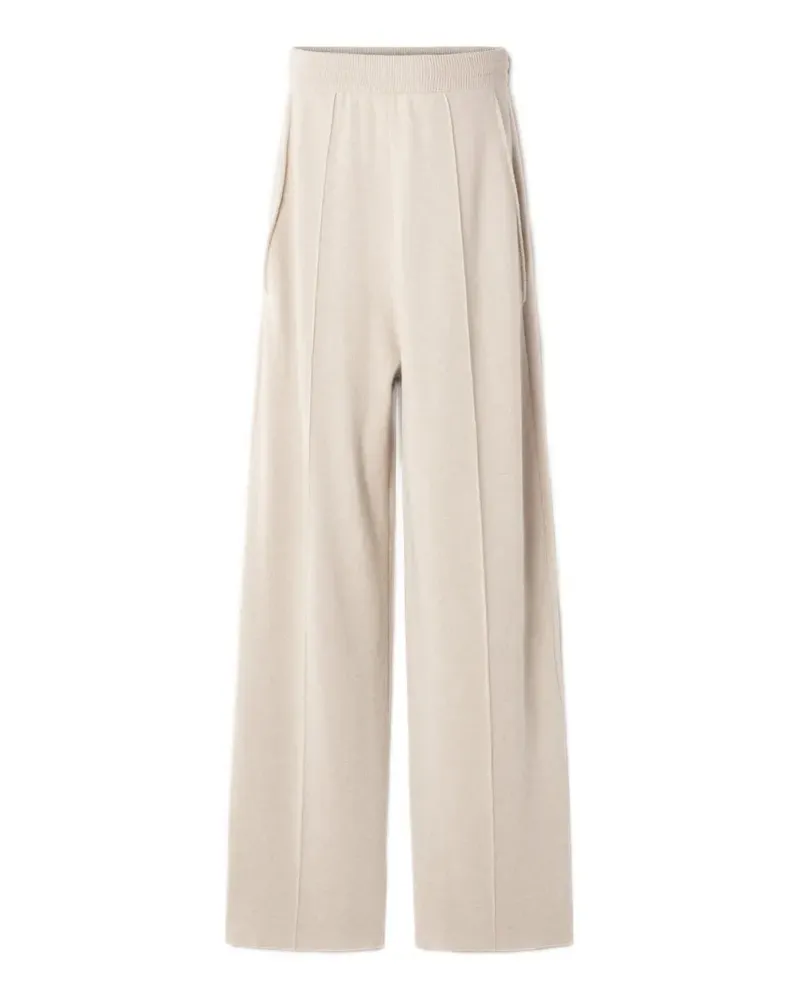 Lanvin Gerade Hose mit Stretchbund - Nude Nude