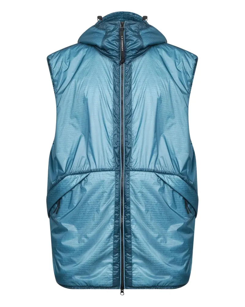 C.P. Company Nada goggle-hooded gilet - Blau Blau