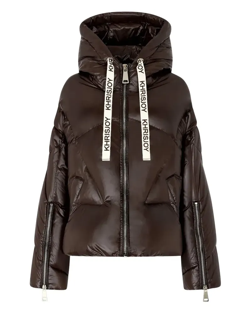 KHRISJOY Iconic Milano down jacket - Braun Braun