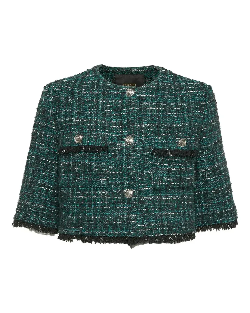 Maje chest-pockets jacket - Grün Grün