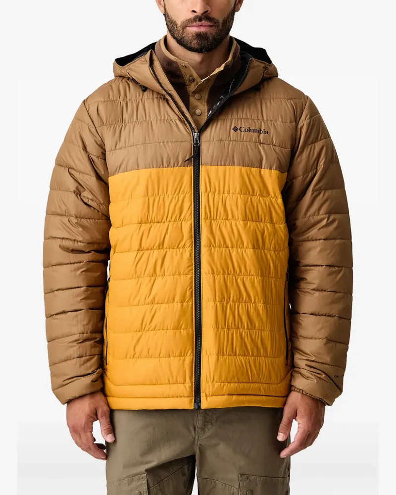 Columbia Sportswear Company Gesteppte Powder Lite II Kapuzenjacke - Braun Braun