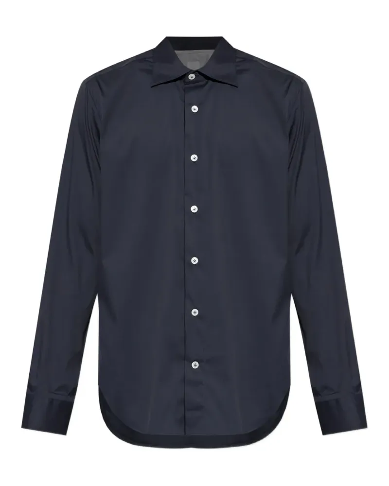 Eleventy long-sleeve classic shirt - Blau Blau