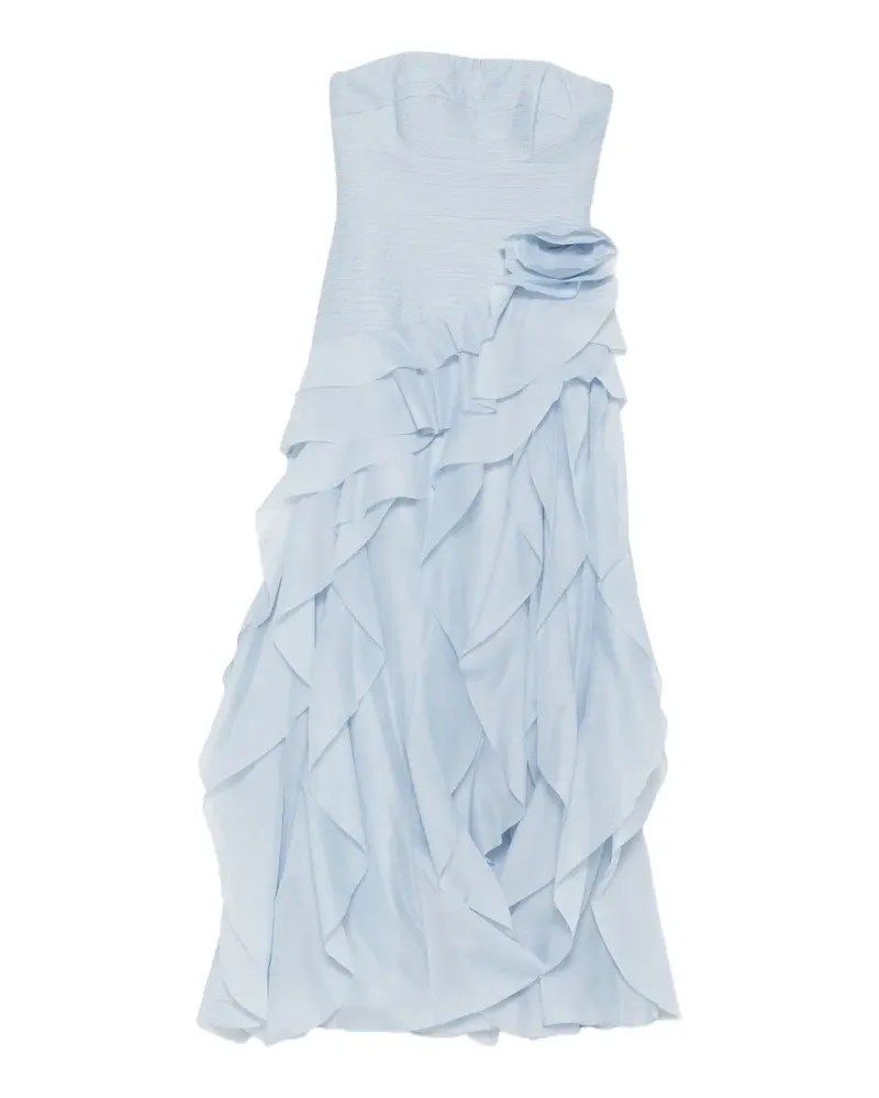 Aje. Trägerloses Kleid - Blau Blau