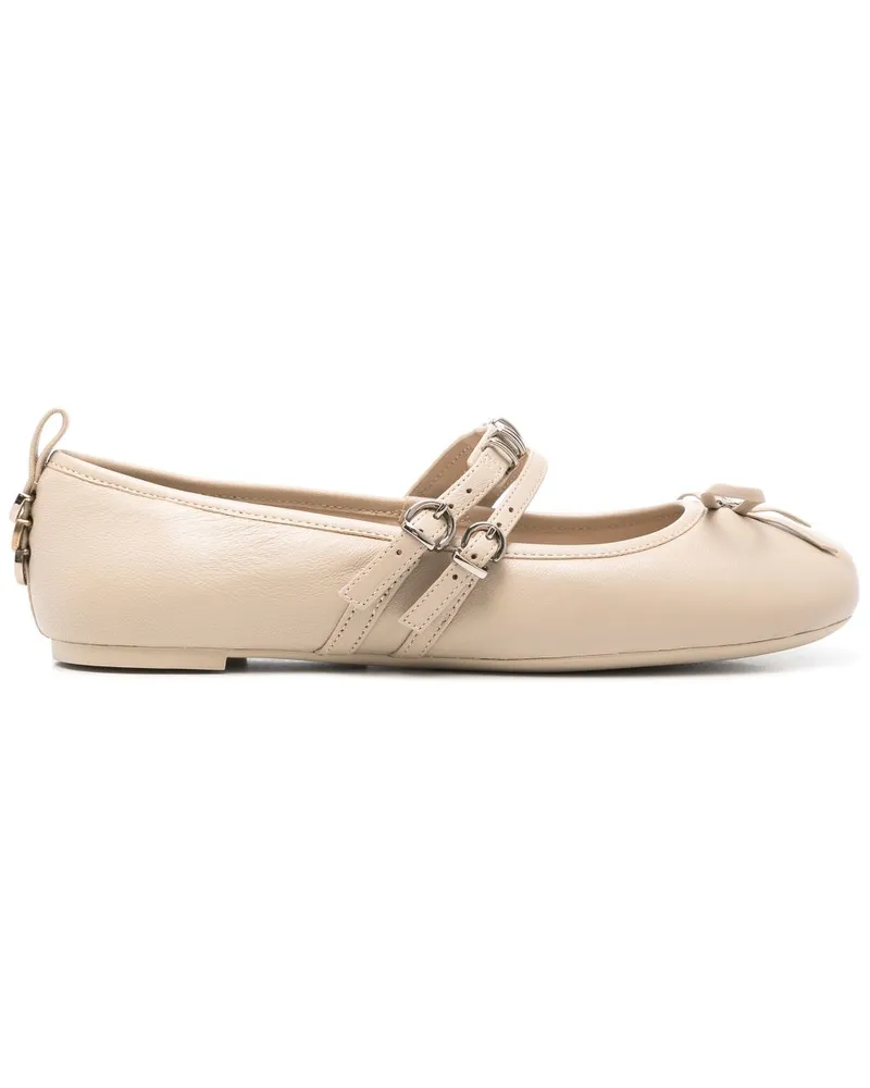 Pinko Gioia Ballerinas - Nude Nude