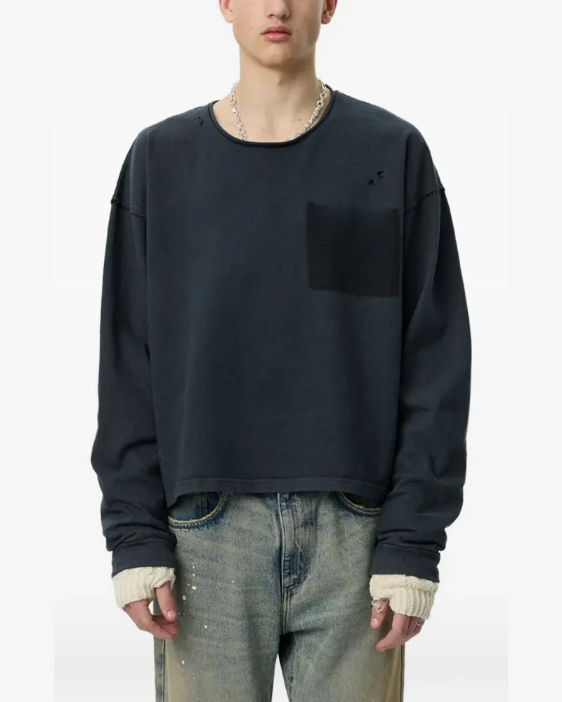Mfpen Langarmshirt mit Rollkragen - Grau Grau