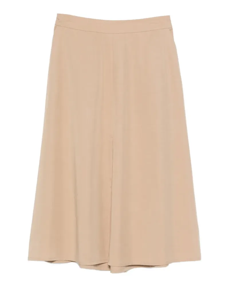 Marc O'Polo A-line slit skirt - Nude Nude