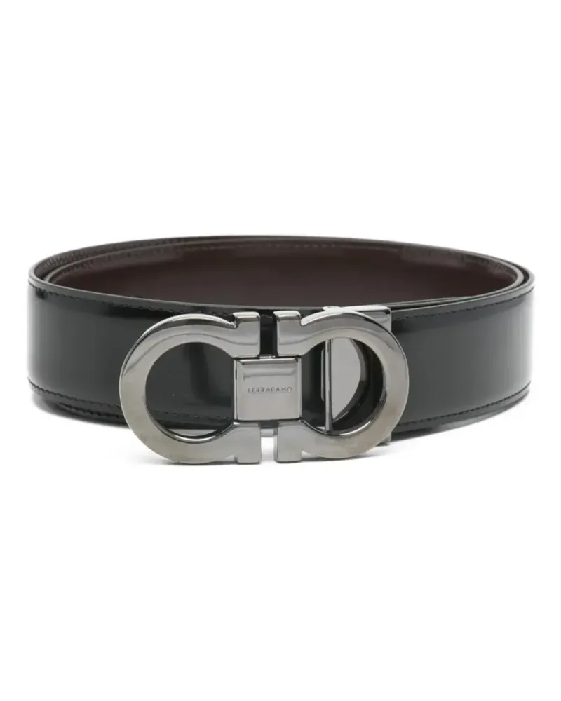 Ferragamo Klassischer Gürtel - Schwarz Schwarz