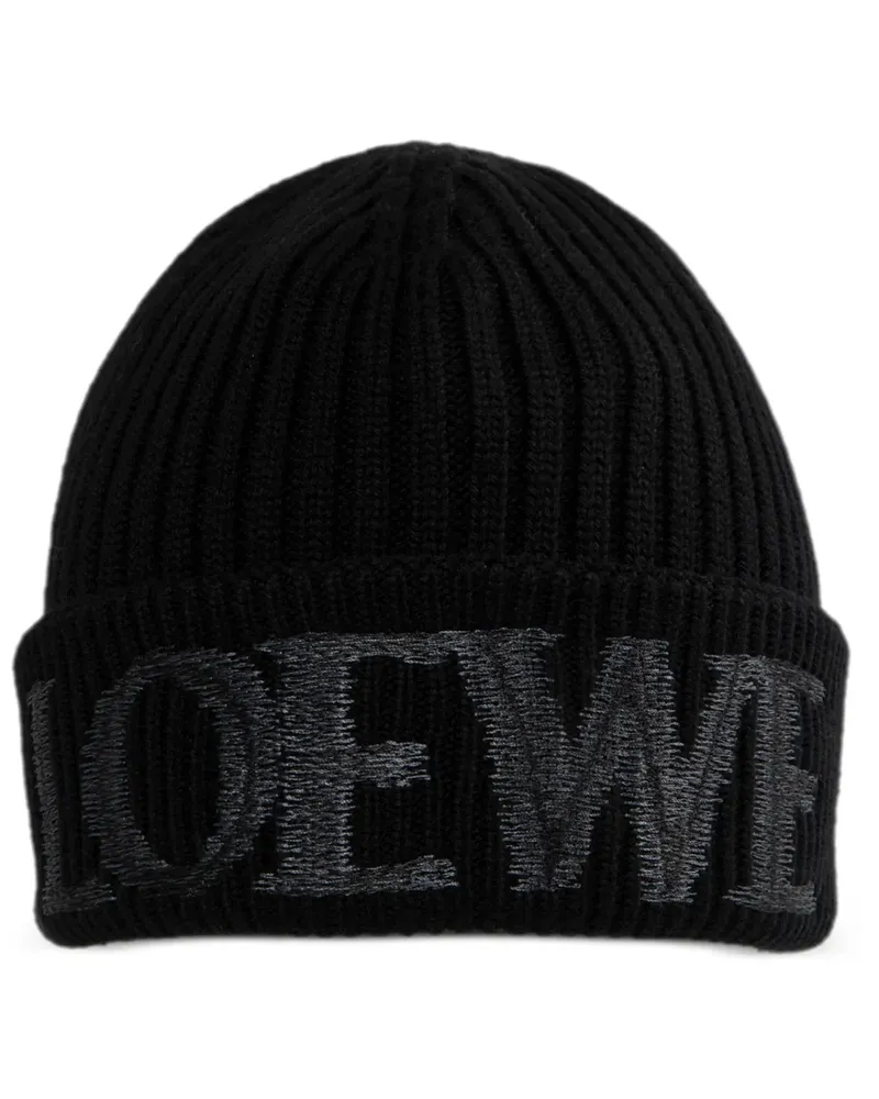 Loewe Klassische Mütze - Schwarz Schwarz