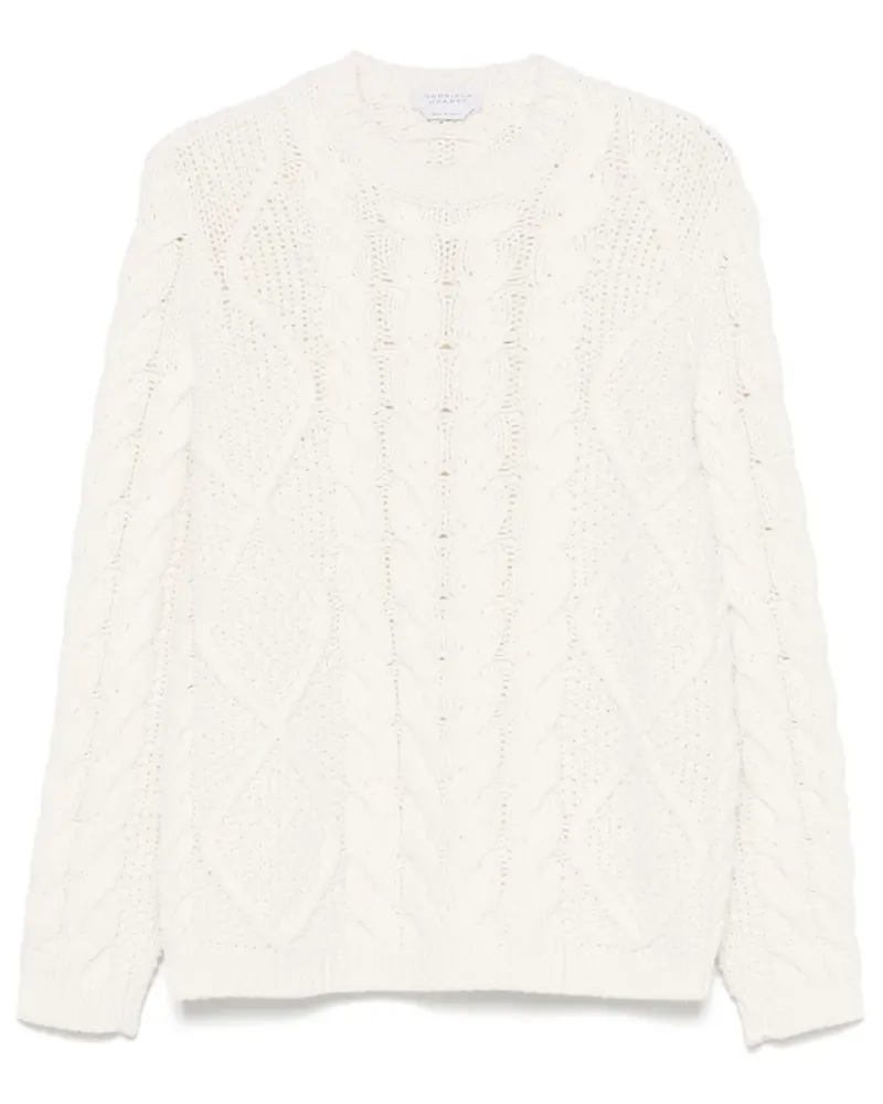 Gabriela Hearst Geoffrey Pullover - Weiß Weiß