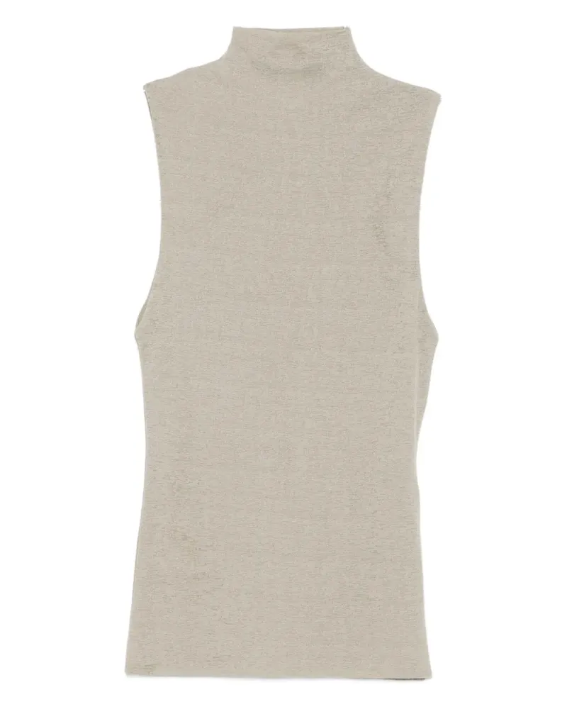 Nanushka Top mit Rollkragen - Grau Grau