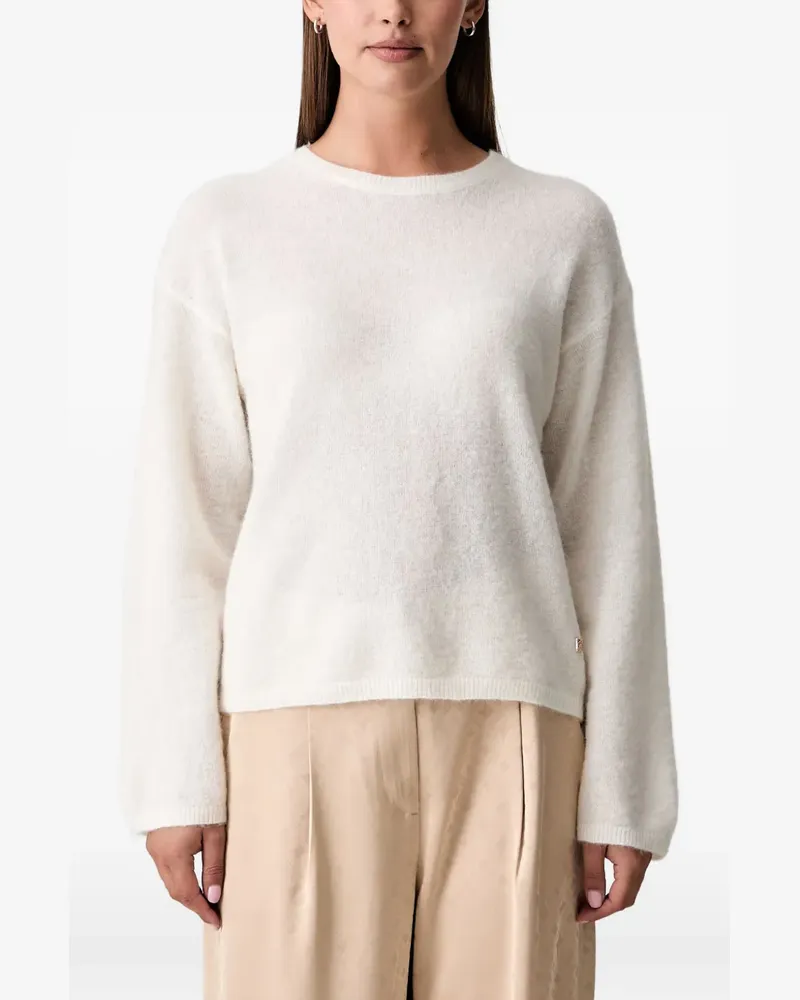 Mos Mosh Mape crew-neck sweater - Weiß Weiß