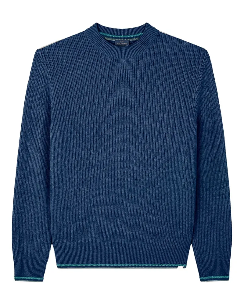 Paul & Shark Pullover mit Rundhalsausschnitt - Blau Blau