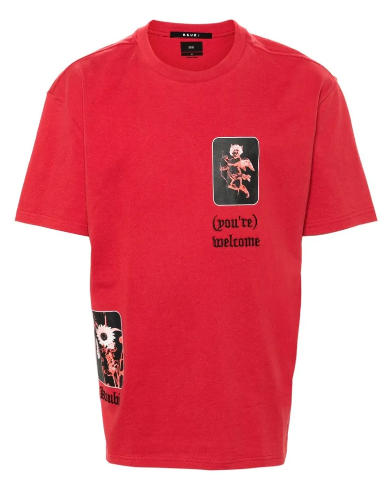 ksubi Icons Biggie T-Shirt Rot