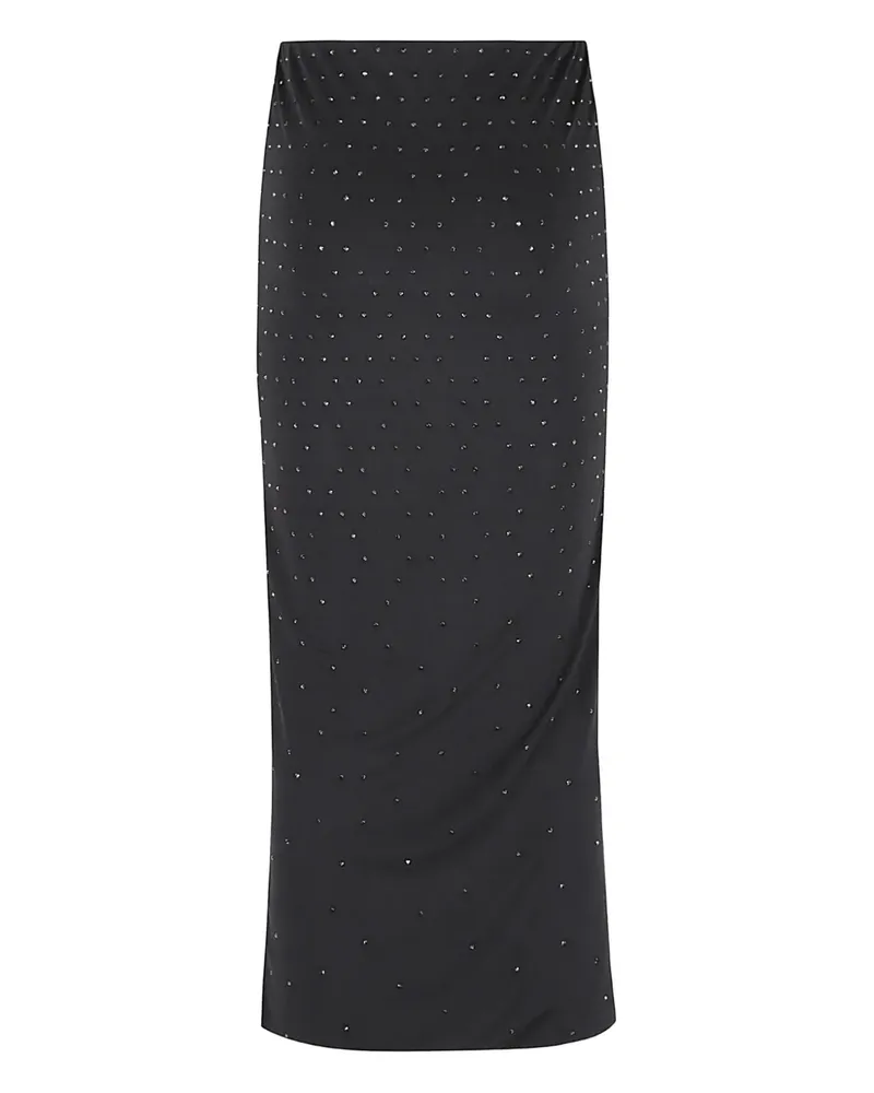 ANDAMANE Rock mit Kristallen - Schwarz Schwarz