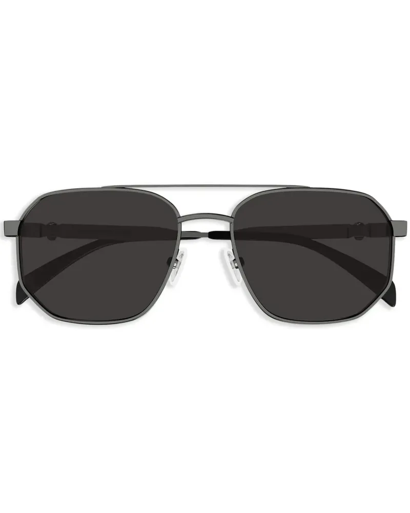 Alexander McQueen AM0458S Sonnenbrille - Grau Grau