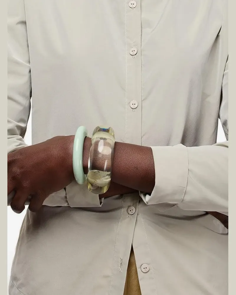 Lizzie Fortunato Ridge cuff - Grün Grün
