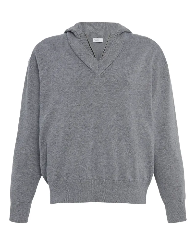 Rosetta Getty Hoodie mit V-Ausschnitt - Grün Grün