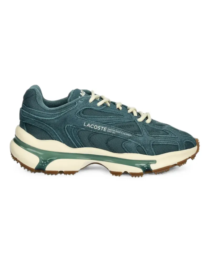 Lacoste panelled chunky-sole sneakers - Grün Grün