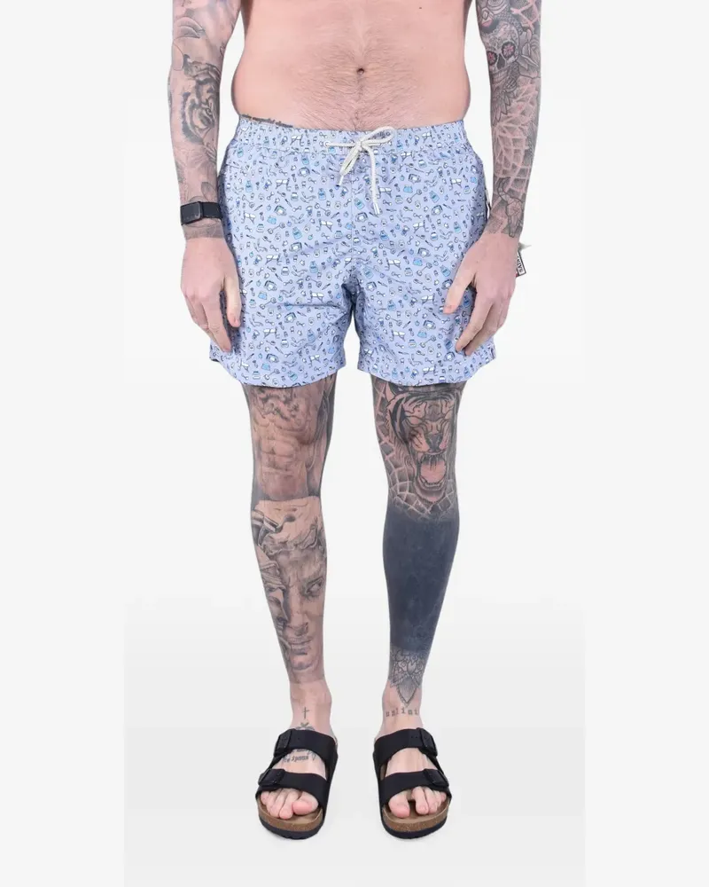 MC2 Saint Barth Lighting swim shorts - Blau Blau