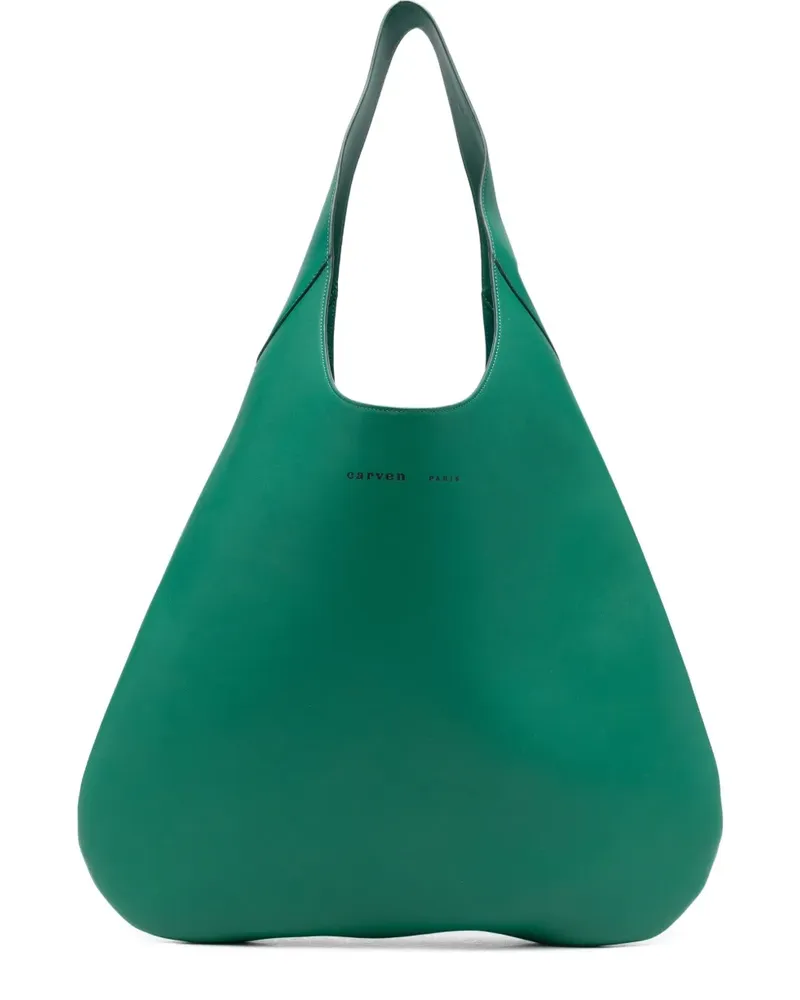 Carven Tommaso Tote Bag - Grün Grün