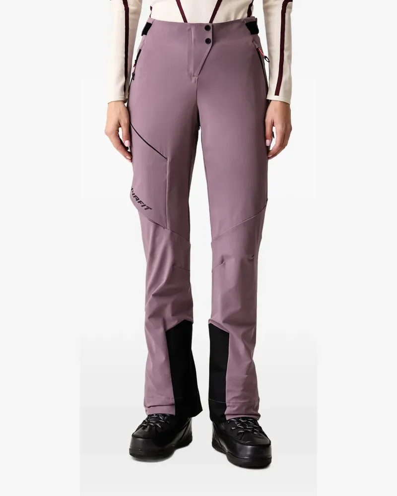 Dynafit Blacklight logo-print panelled ski pants - Violett Violett