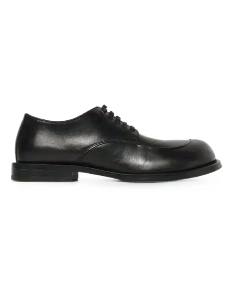 Moschino Derby-Schuhe mit runder Kappe - Schwarz Schwarz
