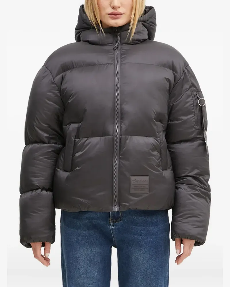 Alpha Industries Cloud Steppjacke - Grau Grau