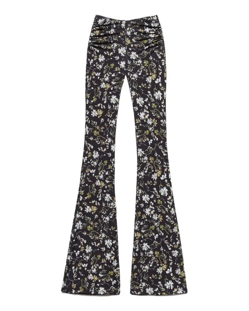 Aniye By Esther floral trousers - Schwarz Schwarz
