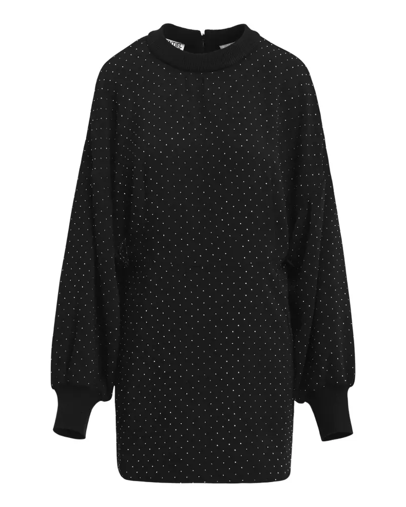 Essentiel Kathleen Minikleid mit Strass - Schwarz Schwarz