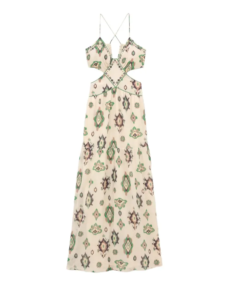 ba&sh Omelia Kleid mit Cut-Out - Nude Nude