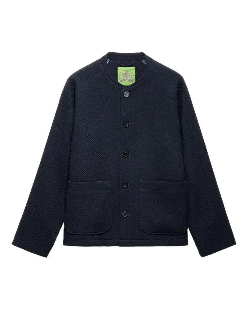 Shanghai Tang Tang Jacke mit Knöpfen - Blau Blau