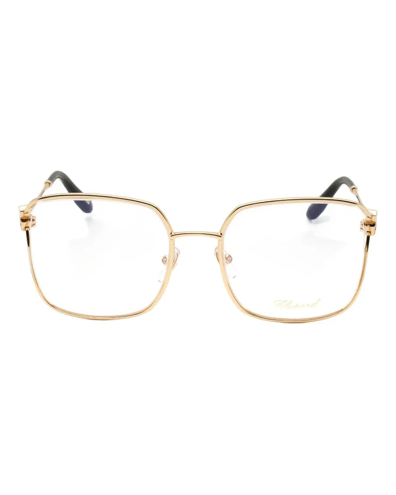 Chopard square-frame glasses - Gold Gold