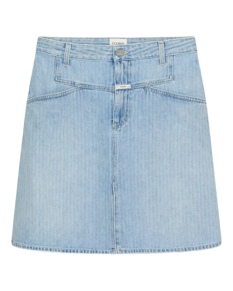 Closed Jeansrock mit Schlitz - Blau Blau