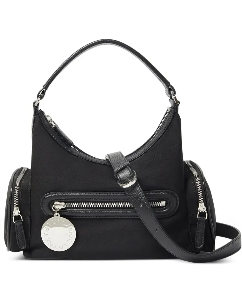 Stella McCartney Schultertasche mit Reißverschluss - Schwarz Schwarz