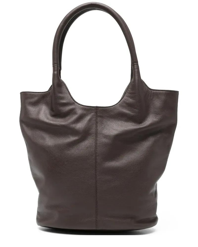 Vic Matié Handtasche aus Leder - Braun Braun