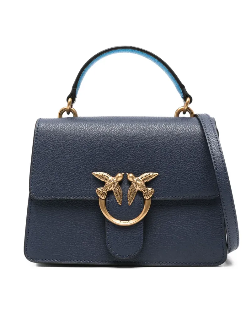 Pinko Verzierte Mini-Handtasche - Blau Blau
