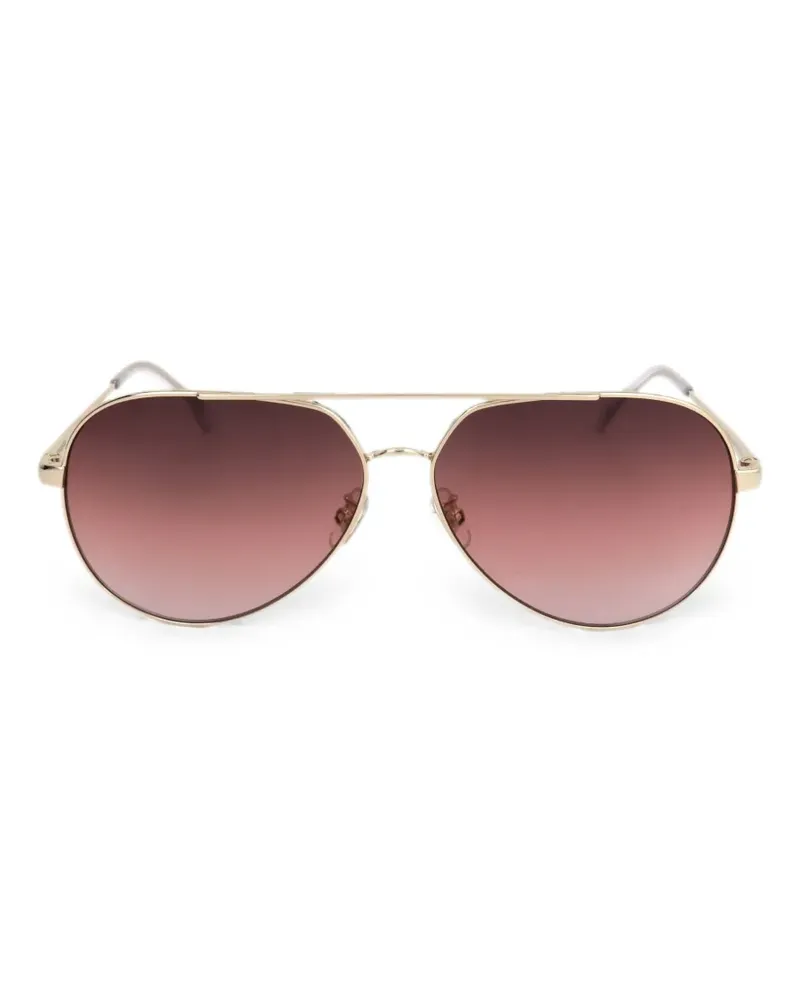 Carrera Getönte Pilotenbrille - Gold Gold