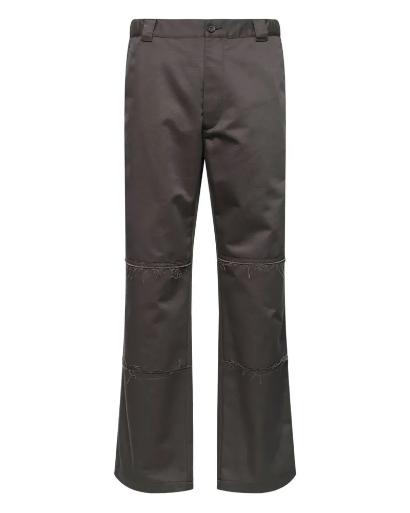 Maison Margiela Hose mit Kontrasteinsätzen - Grau Grau