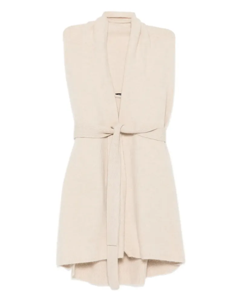 Joseph Ärmelloser Cardigan - Nude Nude