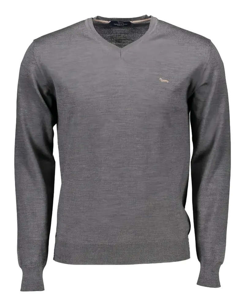 Harmont & Blaine Pullover mit V-Ausschnitt - Grau Grau