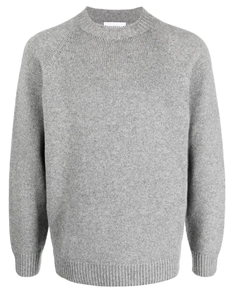 LARDINI Kaschmirpullover mit Rundhalsausschnitt - Grau Grau
