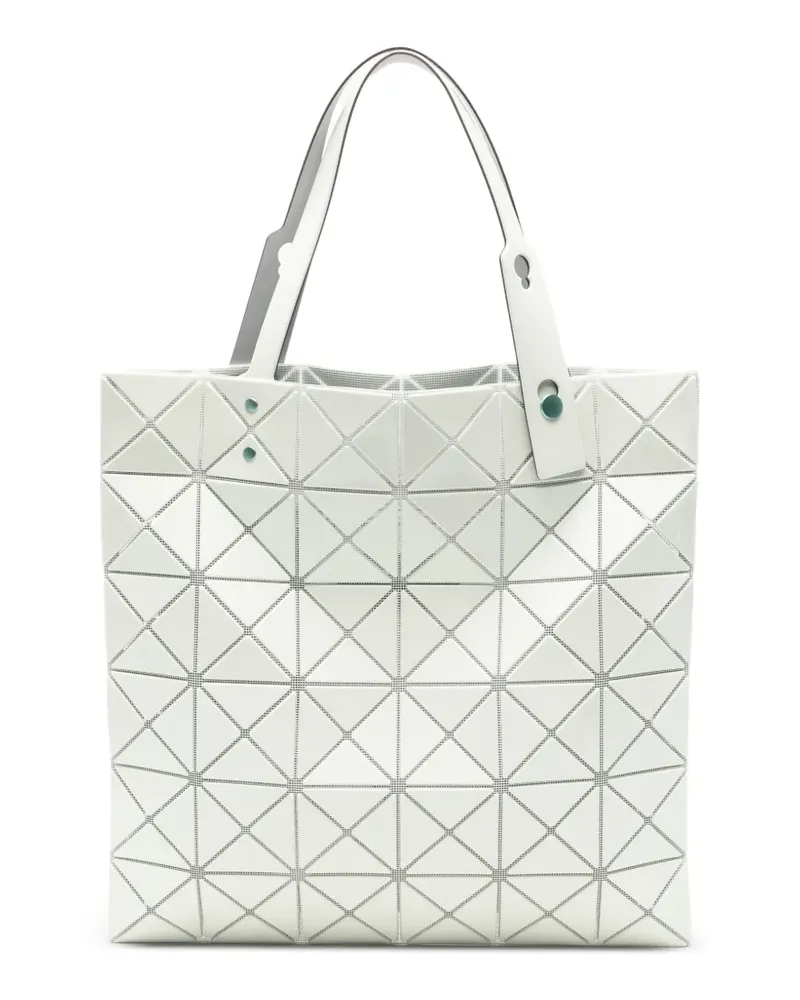 Issey Miyake Lucent Shopper mit geometrischem Muster - Weiß Weiß