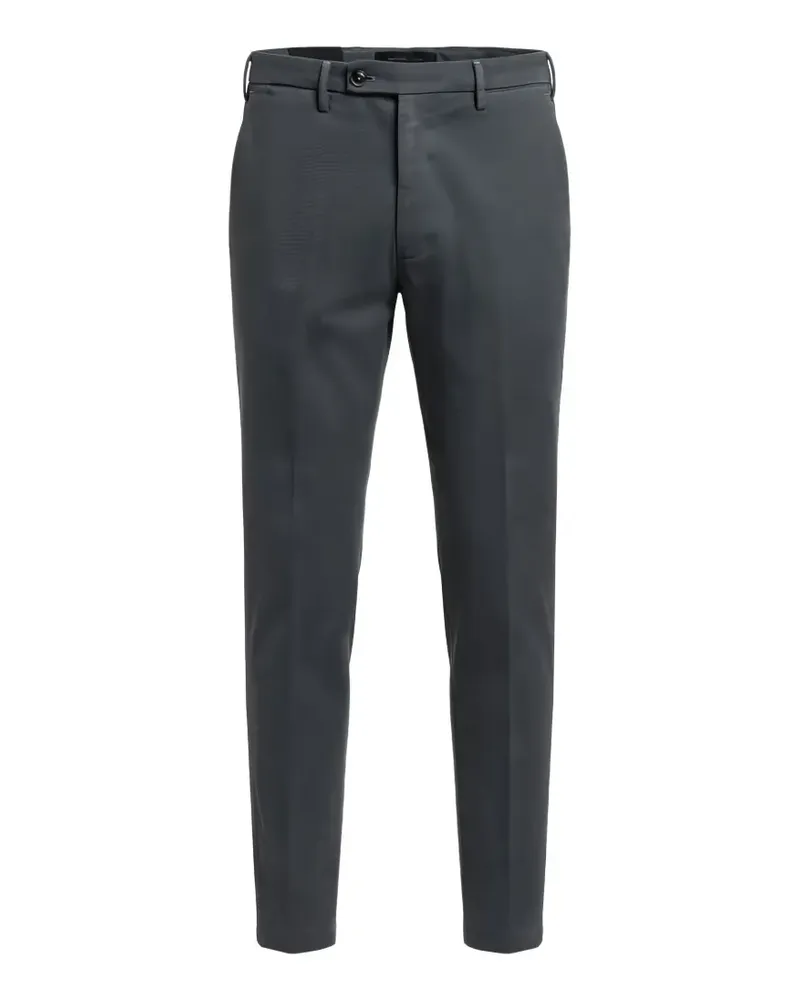 MICHAEL COAL pressed-crease tailored trousers - Grau Grau