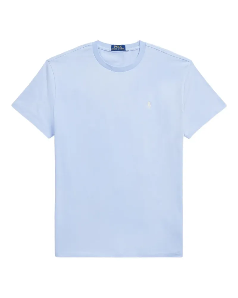 Ralph Lauren T-Shirt mit Pony-Stickerei - Blau Blau