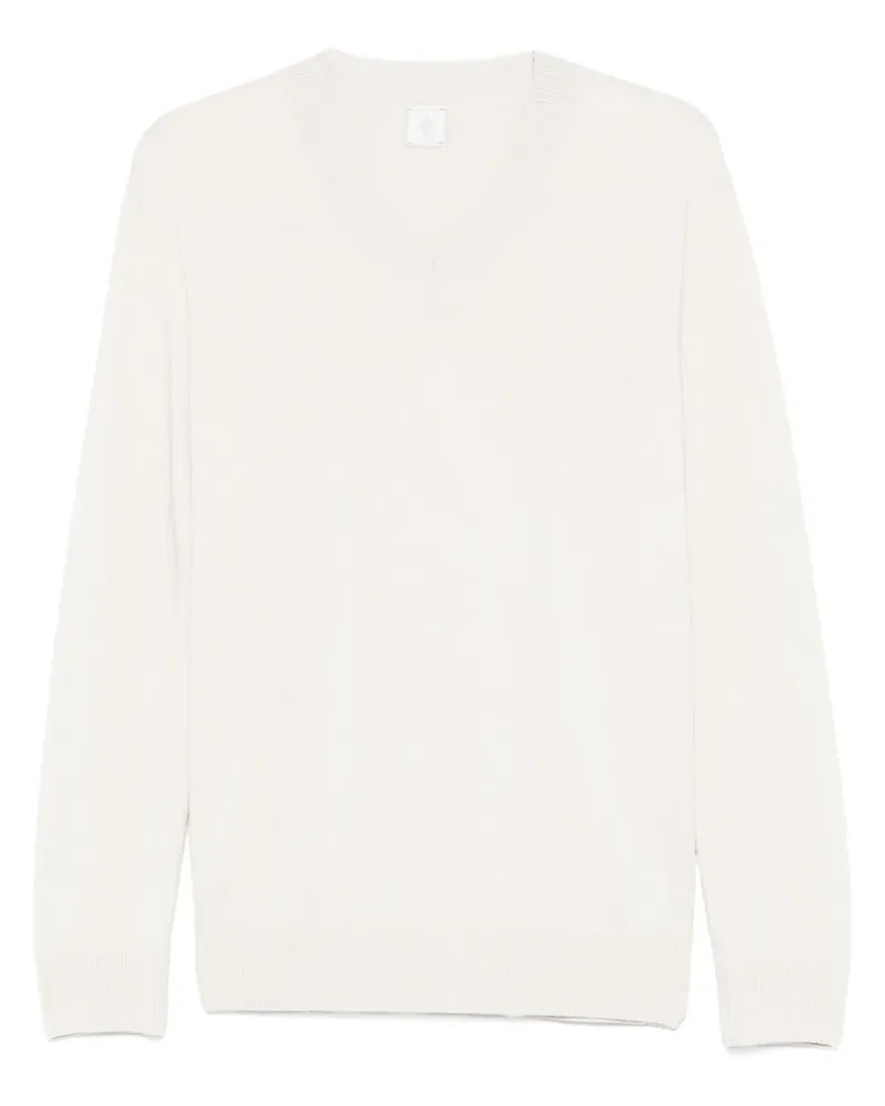 Eleventy Klassischer Kaschmirpullover - Nude Nude